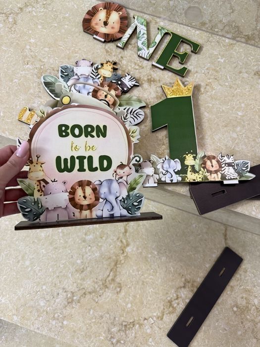 Set tematica Jungle prima aniversare