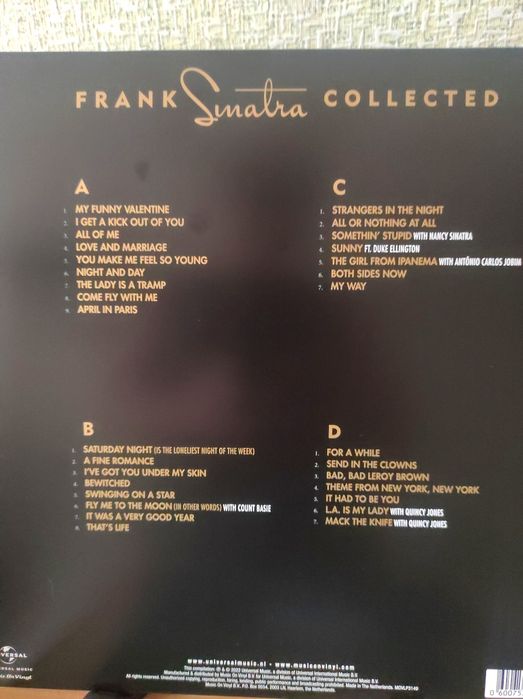 Винил Frank Sinatra - Collected (2LP)