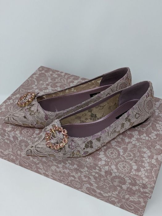 Балетки Dolce&Gabbana с камнями