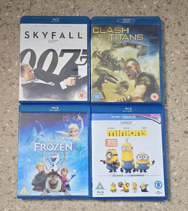 REZERVAT Lot 20 Blu-ray originale – Avengers, Twilight, Star Wars, Man of Steel
