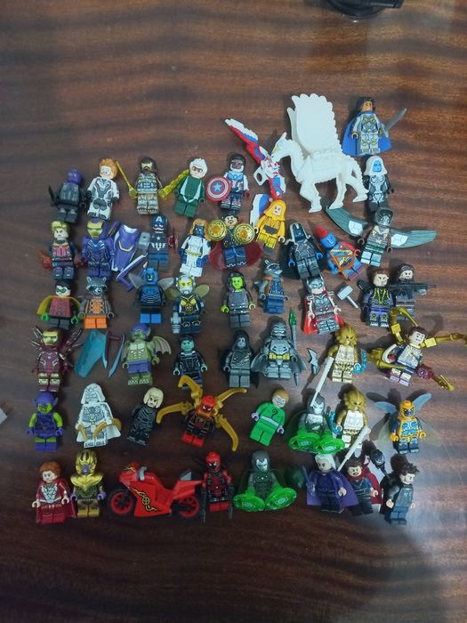 Лего фигурки супергерои аналог
