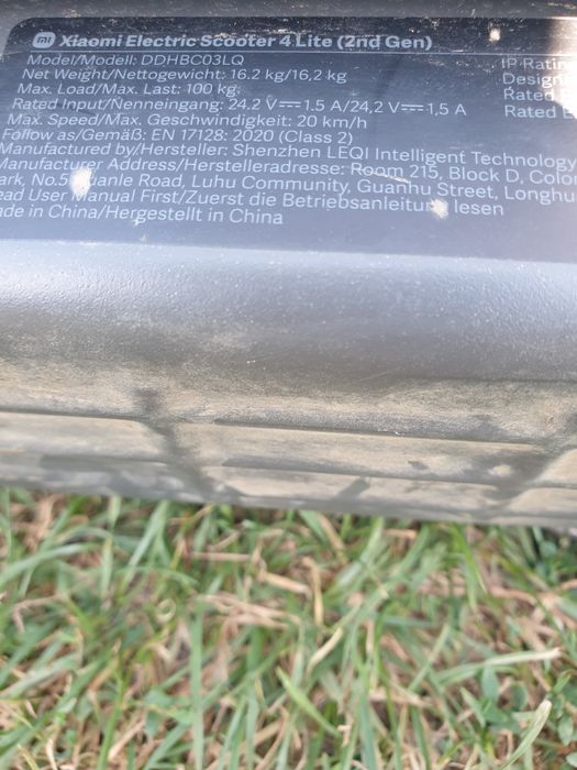 Trotineta xiaomi 4 lite gen 2 cu semnalizari