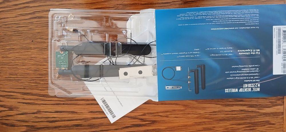 Desktop wireless M.2 2230 kit