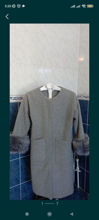 Продам пальто, 40-42 р, осень -весна, красивый дизайн, 3000 тг