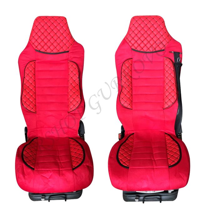 Тапицерия за камиони,кожа плюс плат DAF XF/CF/LF