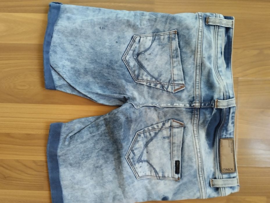 Дамски дънкови къси панталони Only и Gaudi