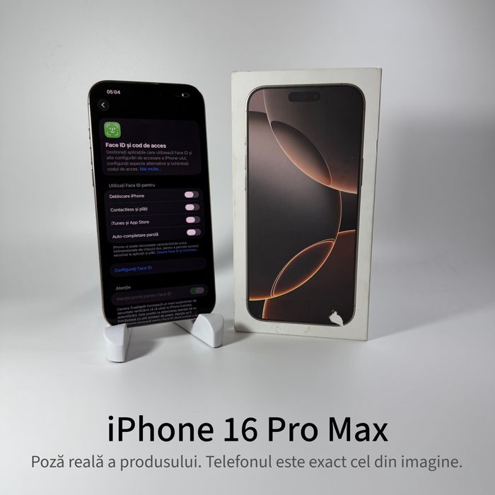 ispotmobile.ro  iPhone 16 Pro Max 256GB Desert ! Garantie 2 ani + cadou
