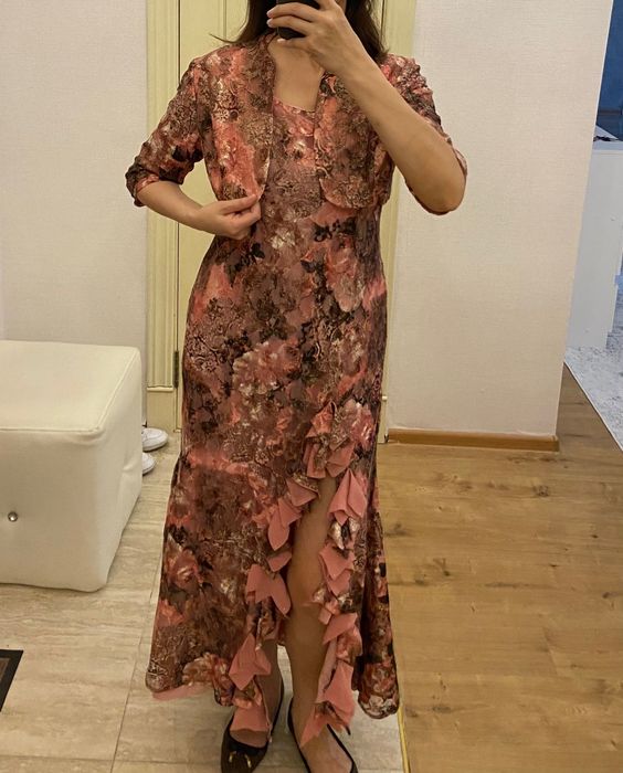 Платье вечернее двойка