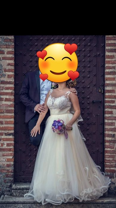 Rochie de mireasa Maya Fashion S M L reglabila