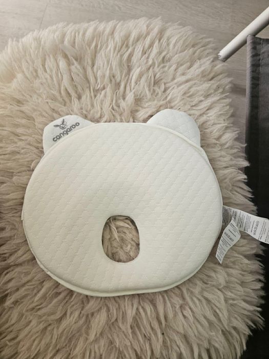 Преносима кошара подарък въглавница и възглавница за предържане на беб