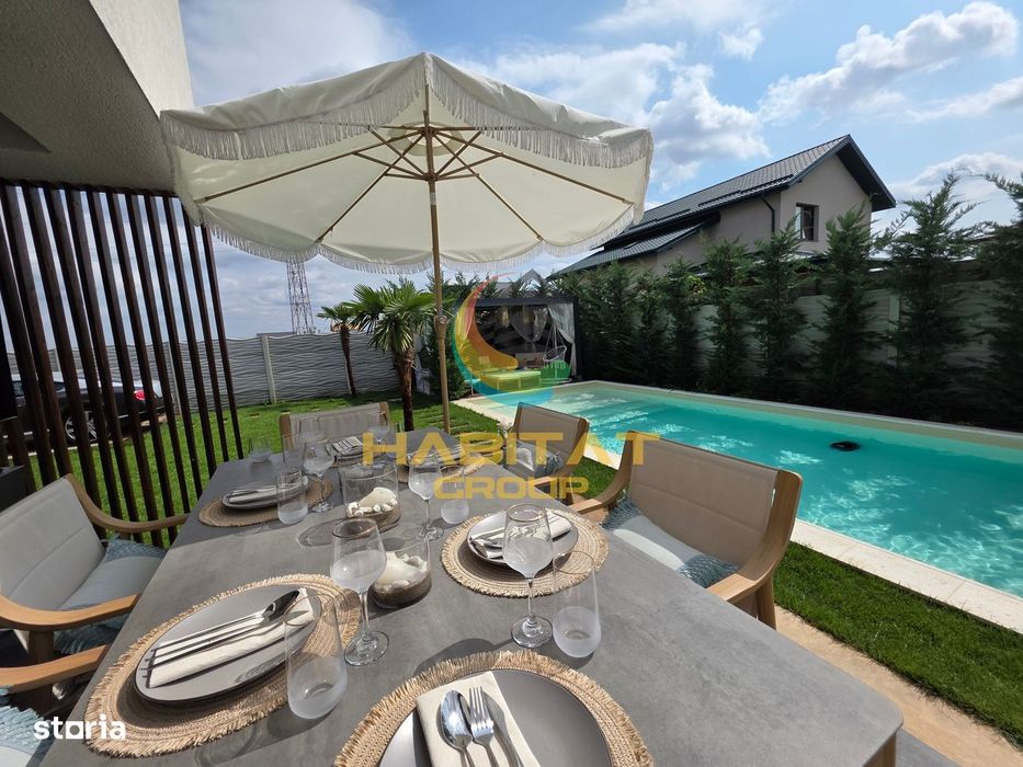 Vila premium p+1 / 500 mp teren / Piscina exterioara