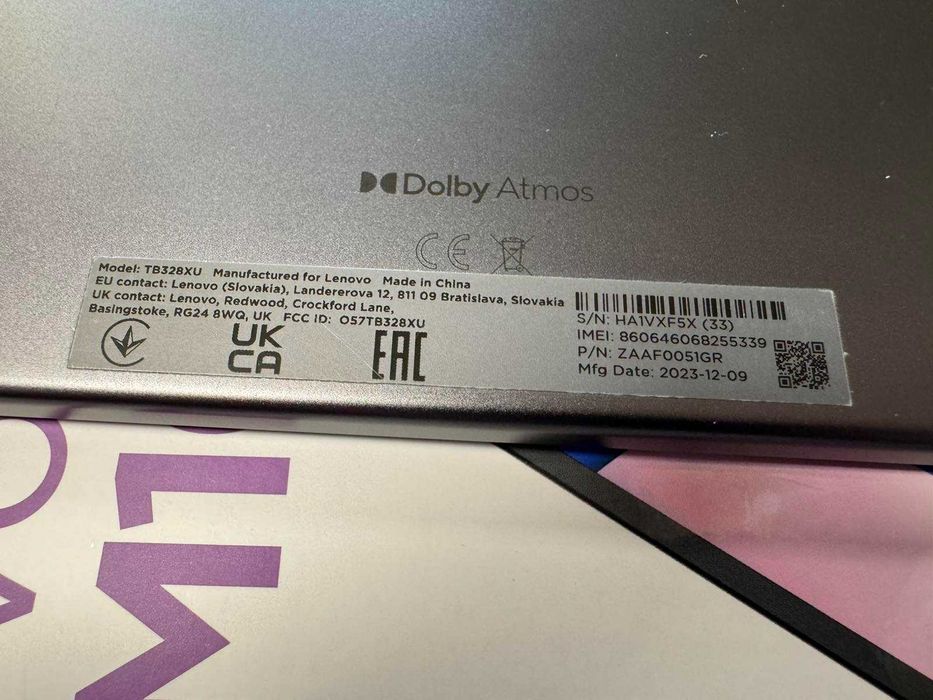 Таблет Lenovo Tab M10 LTE (3rd Gen)