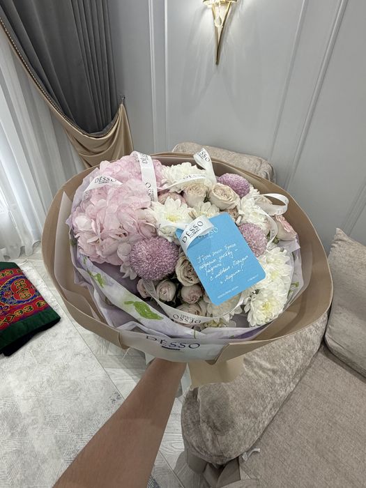 Букет цветов свежий