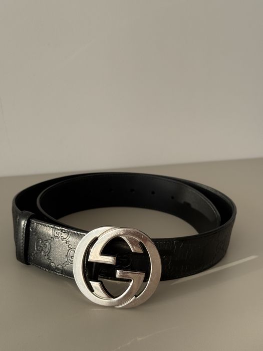 Мъжки колан Gucci 95см. Оригинален