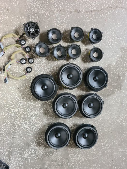 Boxa boxe difuzoare subwoofer tweeter meridian Land Rover Range Rover