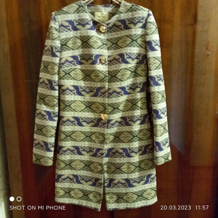 Костюм женский в полоску х/б