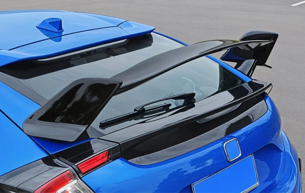 Eleron portbagaj HONDA CIVIC X 2016-2021 HATCHBACK TYPE-R negru lucios