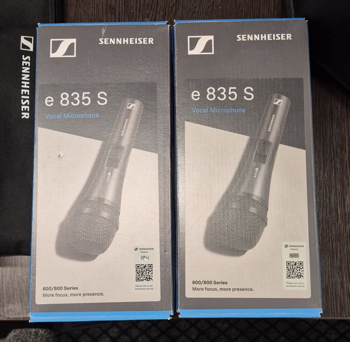 Вокальные микрофоны Sennheiser e 835 S 2 шт
