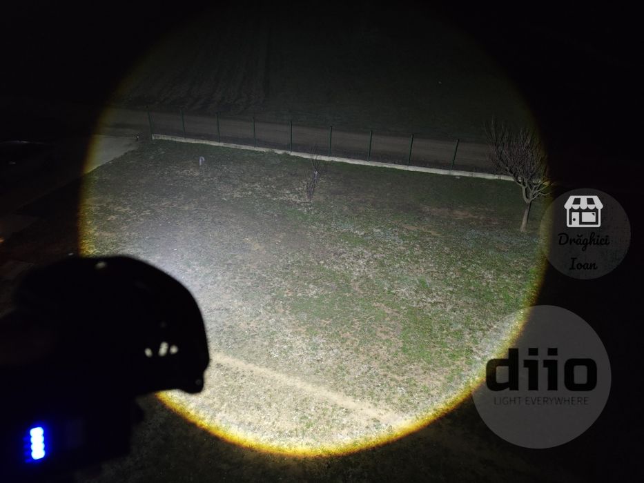 LANTERNA TOP frontala PESCUIT LED tip LASER PM20 ULSv2 distanta< 1300m