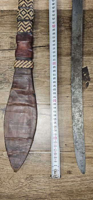 Sabie tradițională africană Mandingo, colecție / decor (cu teacă)