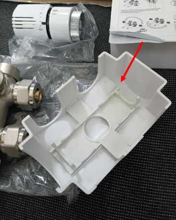 Комплект Heilmetz® Multiblock за свързване на радиатора с термостат