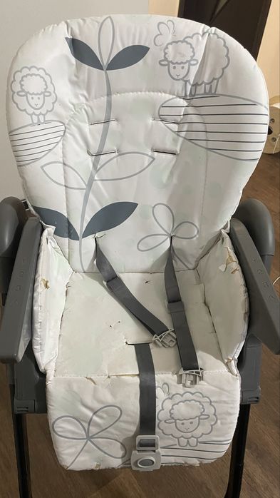 Продам коляску б/у и детский стульчик+ходунок