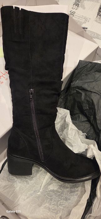 Ботуши - естествен велур