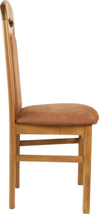 Scaune din lemn masiv 6 buc