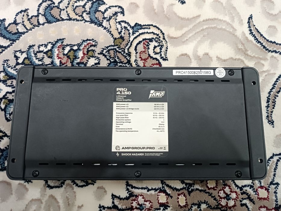 Amp 4.150 usilitil yangi ochilgan