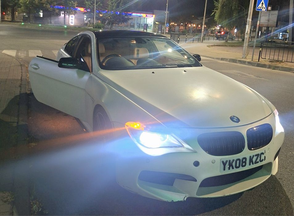 BMW 635d E63 | 286 к.с. | M-Pack | Harman Kardon | Десен волан | Нов внос