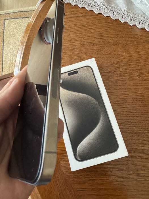 Apple Iphone 15 Pro Max silver 128GB