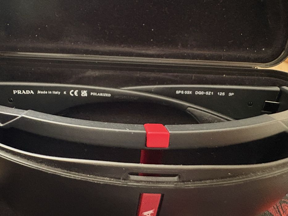 Слънчеви очила Prada Linea Rossa PS 03XS Standart черни