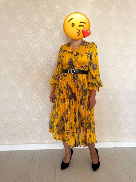 Плиссированные платье