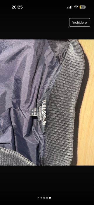 Geaca bomber Neagra
