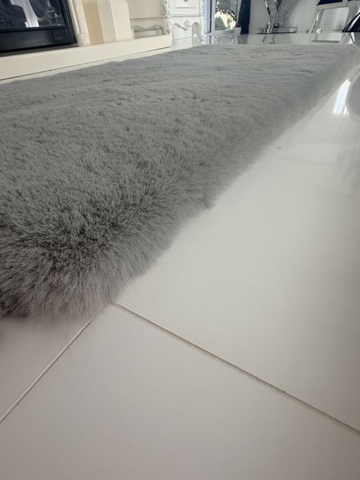 Covor fluffy gri,80x130