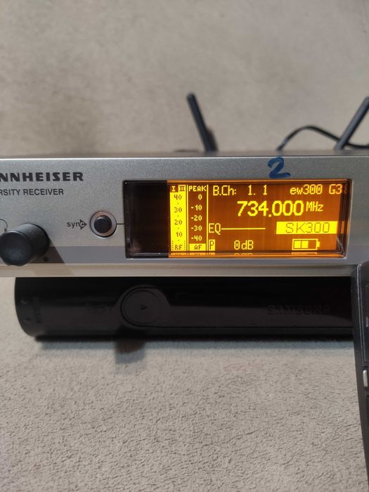 Wireless Sennheiser G3 300 instrument saxofon vioară acordeon clarinet