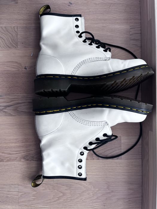 Dr. Martens 1460 White Smooth – почти нови!