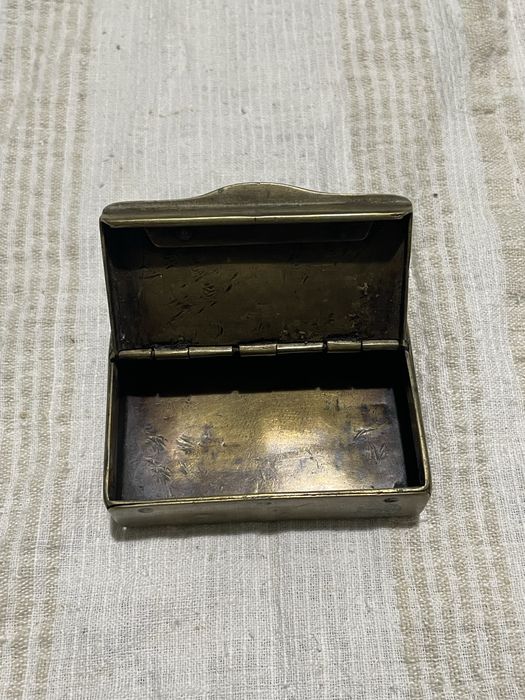 Бронзова Барутница Кутийка
