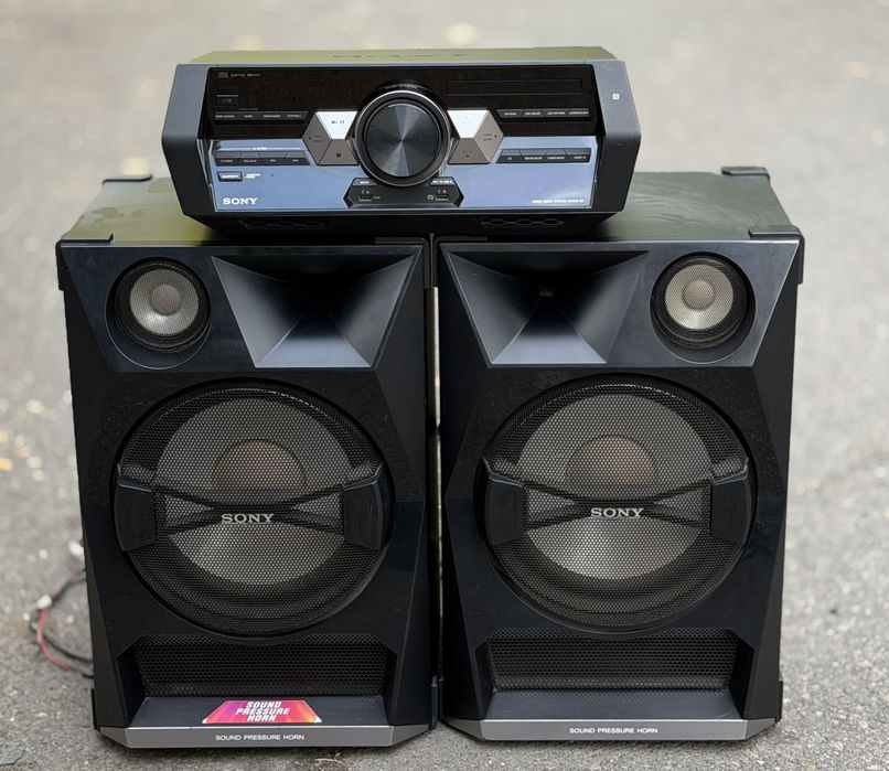 Аудио система Sony SHAKE-33, 2200W, Bluetooth, NFC, USB, CD, Bass Bazuca