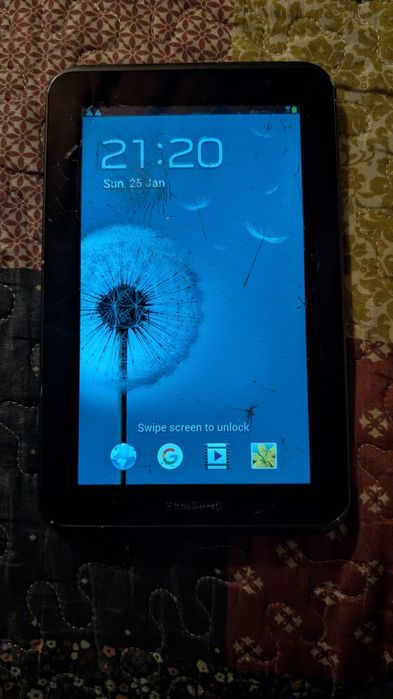 SAMSUNG Galaxy Tab 2 7.0 – tabletă funcțională, ecran spart