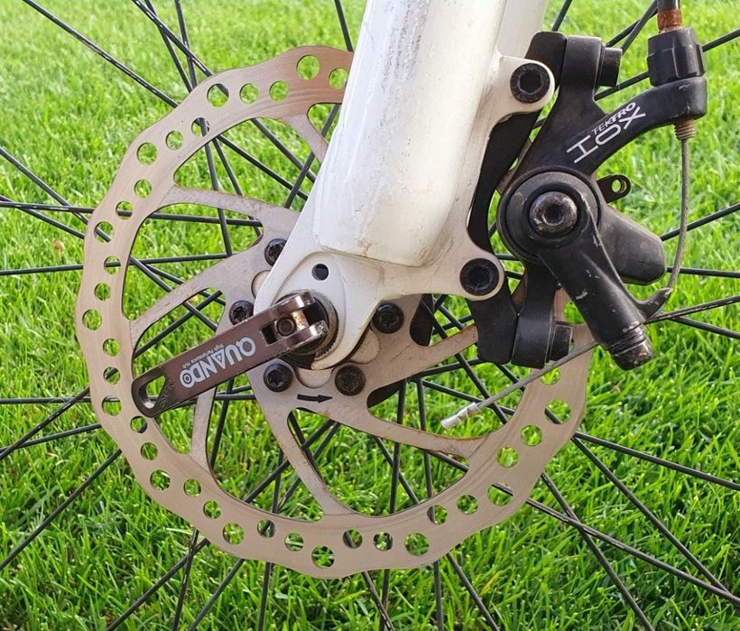 Bicicleta Edoardo Bianchi Forza duel cardu aluminiu roti 26, Shimano