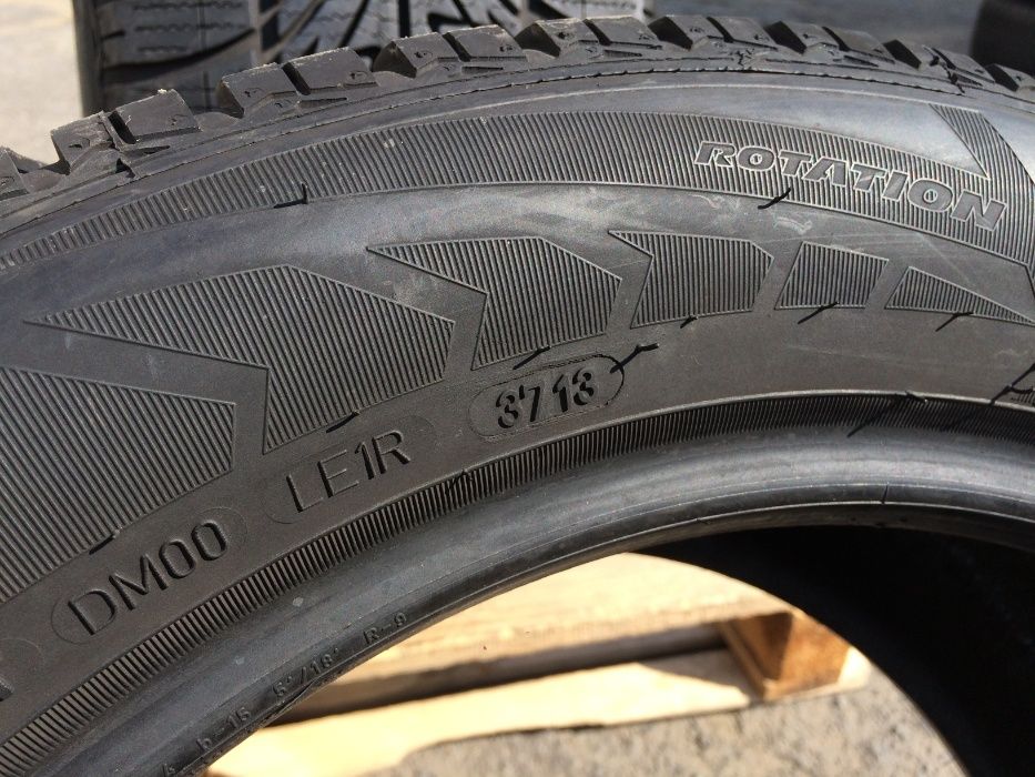 225/55/17 Гудиър ДОТ 2013 г - 6,9 мм