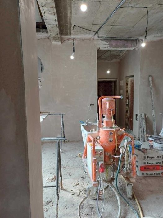 Турбозолна мазилка и замазка