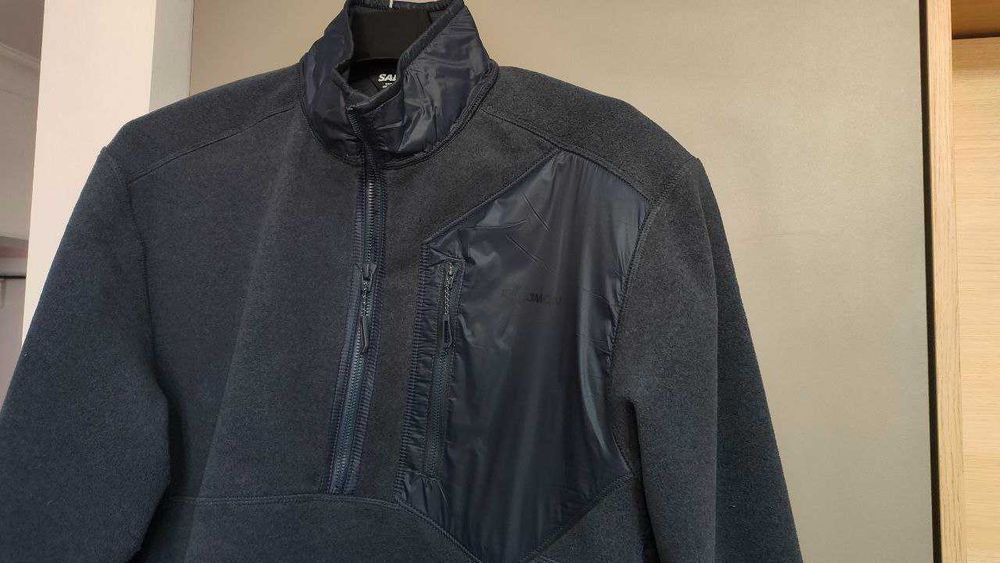 Толстовка флис Salomon CHROMA Men's Half Zip размер M