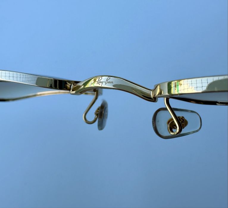 Ray Ban RB3746 Arista Gold G-15/Recrangle/Оригинални/Made in Italy