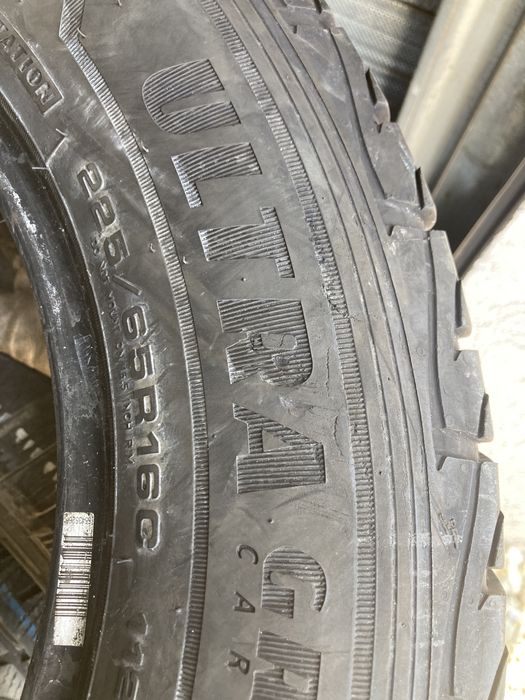 Anvelope Goodyear 8mm, set 2 buc 215/65 R 16C Dot 2021