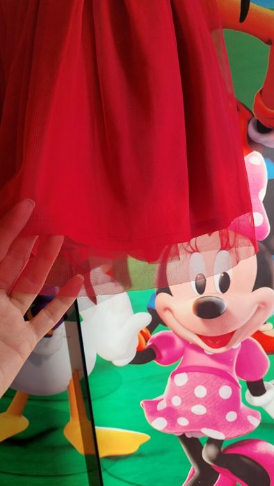 Amy Byer оригинална червена официална рокля за повод - 6