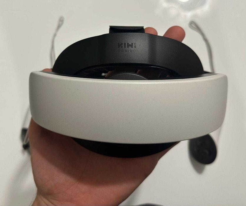 Ochelari VR Meta Quest 3 512GB + Kiwi Design H4 Boost Halo Elite Strap cu Baterie