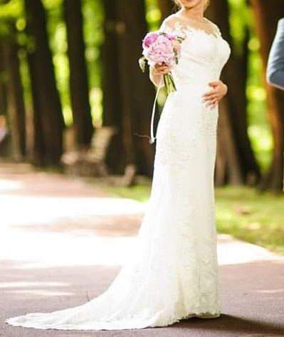 Vand rochie de mireasa tip sirena