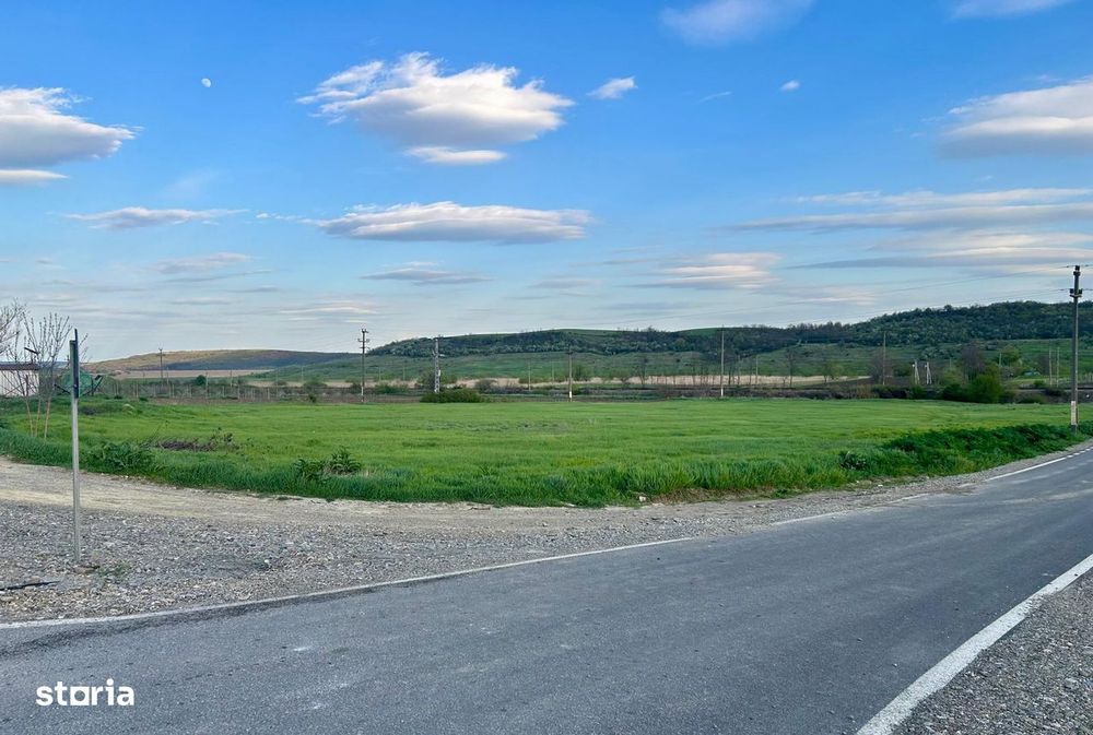 Teren 1.1 Ha Intravilan Sarca Iași la E85 E583  DN28 PUZ Aprobat